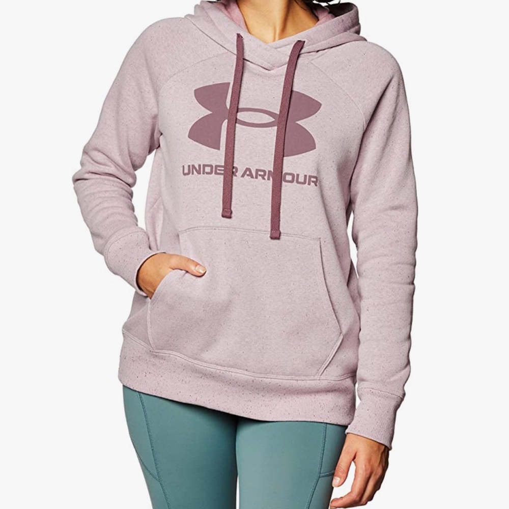 Purple Underarmour hoodie